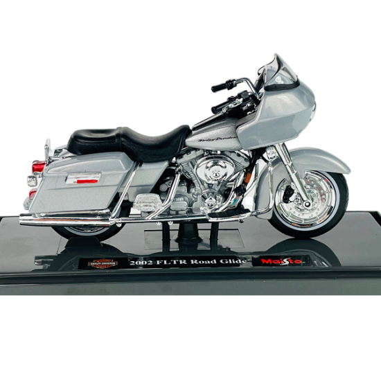 Мотоцикл Maisto 1:18 Harley-Davidson [2002] Road Glide FLTR (39360 20-21911) grey