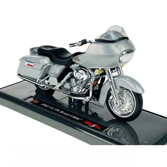 Мотоцикл Maisto 1:18 Harley-Davidson [2002] Road Glide FLTR (39360 20-21911) grey