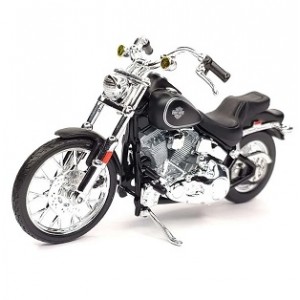 Мотоцикл Maisto 1:18 Harley-Davidson [1984] Softail FXST (39360 20-21914) black