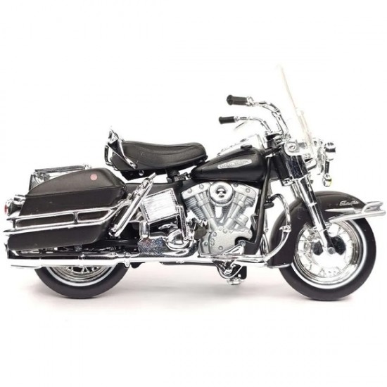 Мотоцикл Maisto 1:18 Harley-Davidson [1966] Electra Glide FLH (39360 20-21916) black