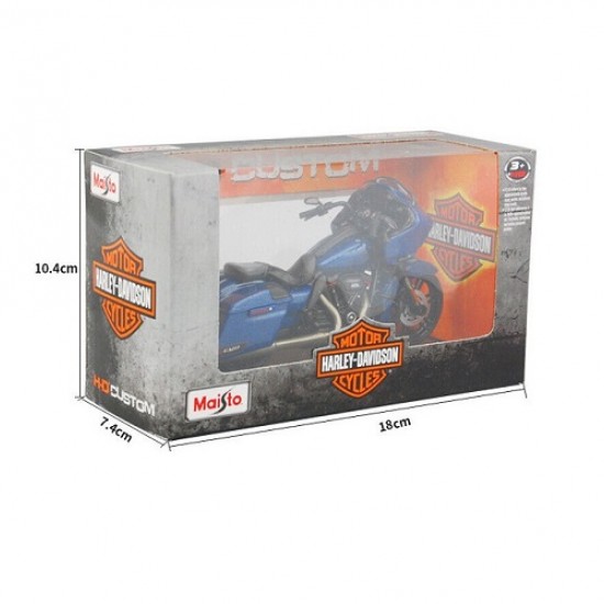 Мотоцикл Maisto 1:18 Harley-Davidson [2022] Road Glide CVO (39360 20-22938) blue