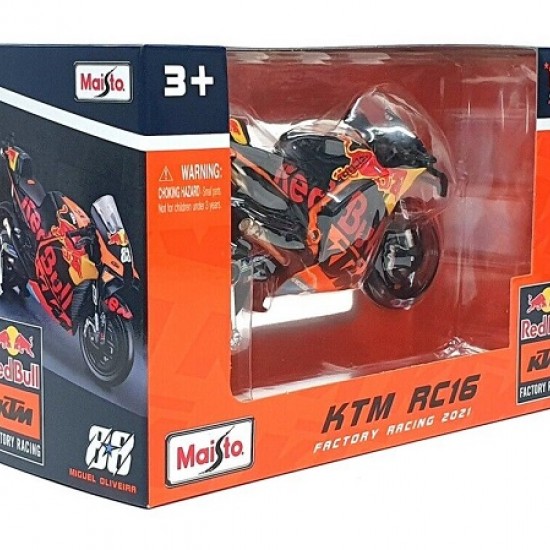 Мотоцикл Maisto 1:18 Red Bull KTM Factory Racing [2021] (34371) #88