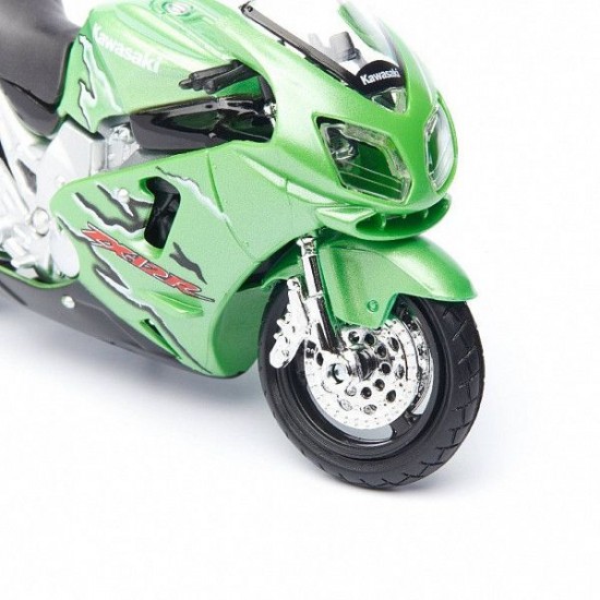 Мотоцикл Maisto 1:18 Kawasaki Ninja ZX-12R (39300)