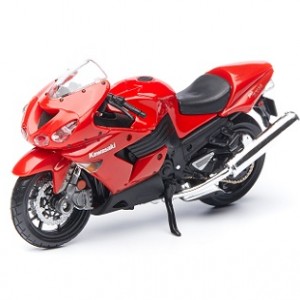 Мотоцикл Maisto 1:18 Kawasaki Ninja ZX-14R (39300) red