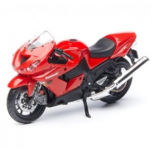 Мотоцикл Maisto 1:18 Kawasaki Ninja ZX-14R (39300) red