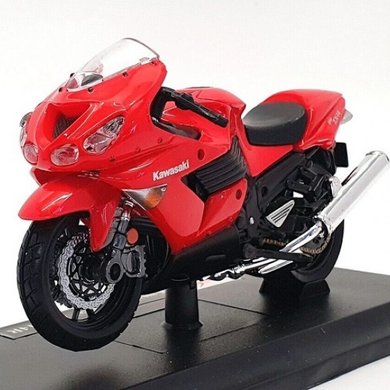 Мотоцикл Maisto 1:18 Kawasaki Ninja ZX-14R (39300) red